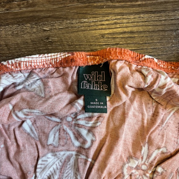 Wild Fable Women's Floral Print Sleeveless Tiered Dress - Picture 3 of 3